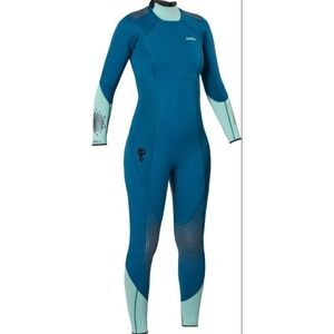 Subea Decathlon SCD 900 Women's 3mm Diving Wetsuit XS Blue EUC